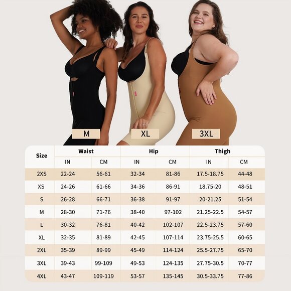 Post-Op Recovery Girdle Full Body Compression - Picture 7 of 7